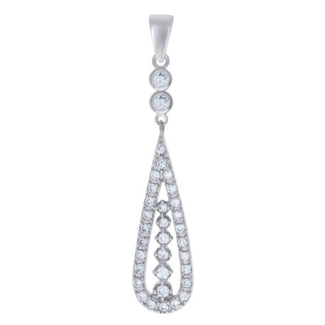 925 Fancy Cz Pendant