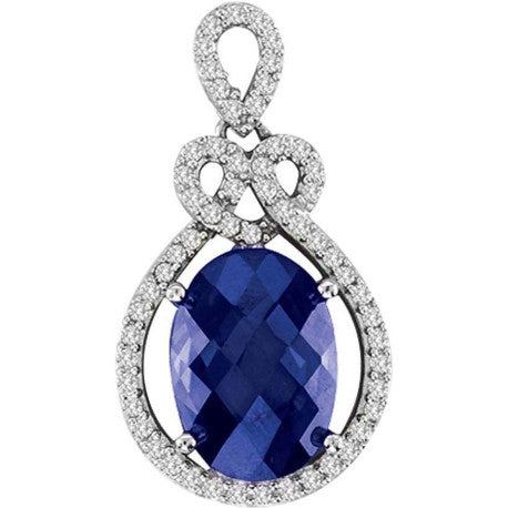 925 Fancy Cz Pendant