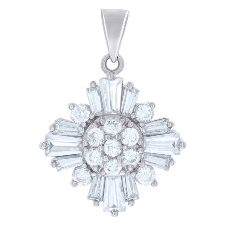 925 Fancy Cz Pendant