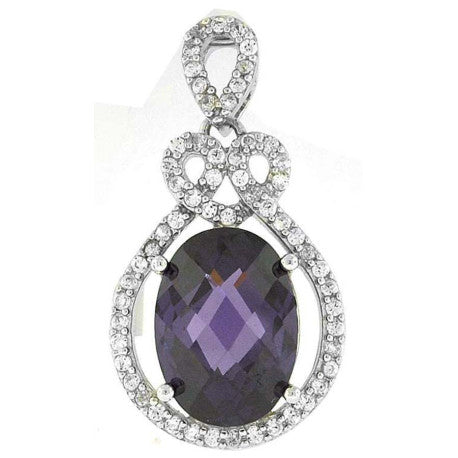 925 Fancy Cz Pendant