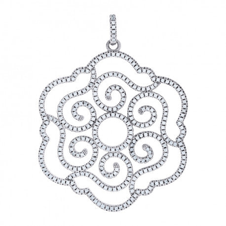 925 Fancy Cz Pendant