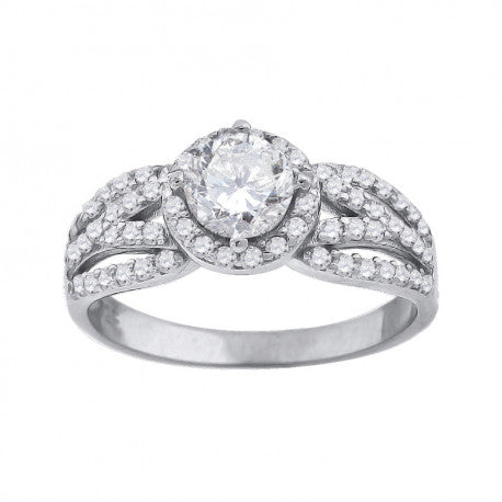 925 Fancy Cz Ring