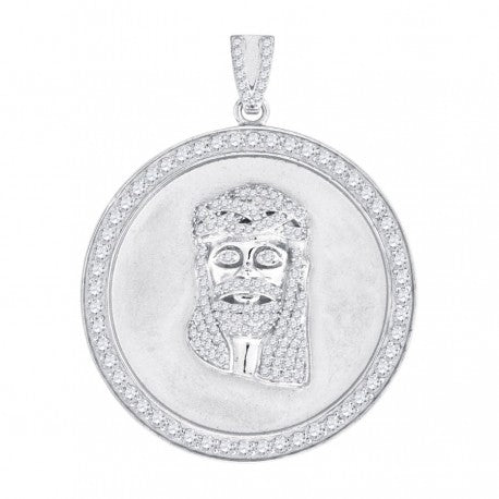 925 Jesus-Head Medallion