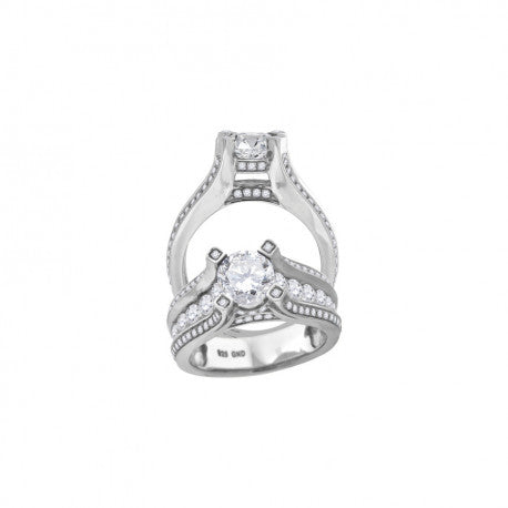 925-Ladies Fancy Cz Rings