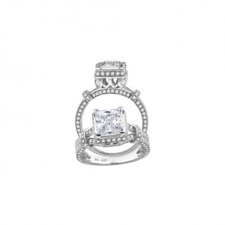 925-Ladies Fancy Cz Rings