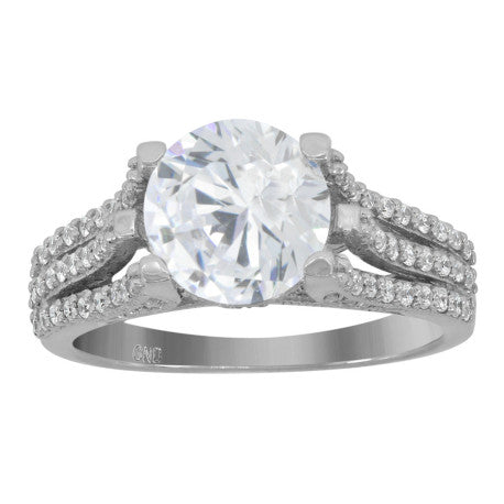 925 Ladies Fancy CZ Rings