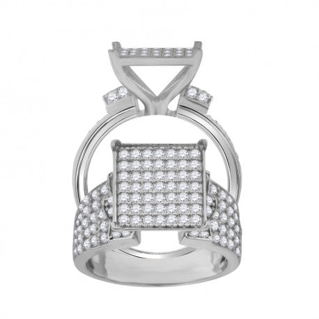 925 Ladies Fancy CZ Rings