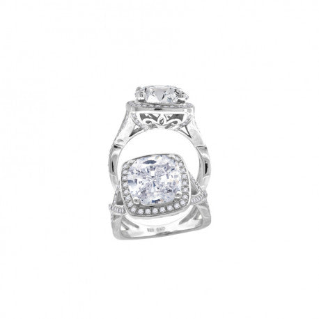 925-Ladies Fancy Cz Rings