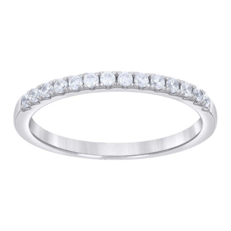 925 Sterling Silver Cz Ring S5-S10
