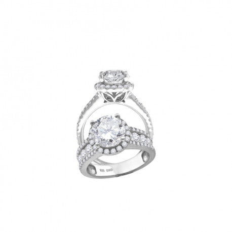 925-Ladies Fancy Cz Rings