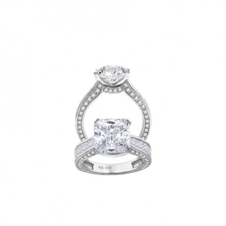 925-Ladies Fancy Cz Rings