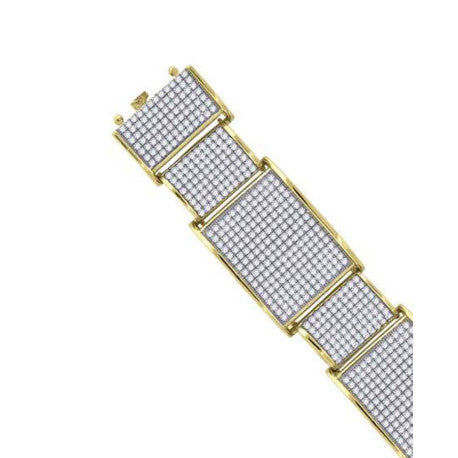 925 Micro-Pave Cz Bracelet