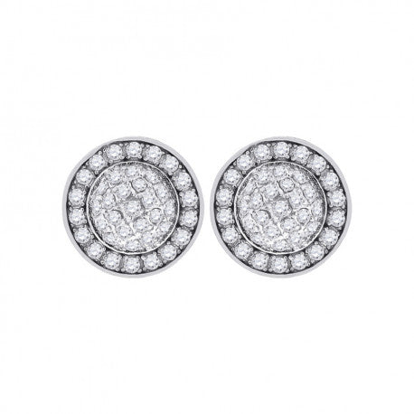 925-Micro Pave Cz Earring