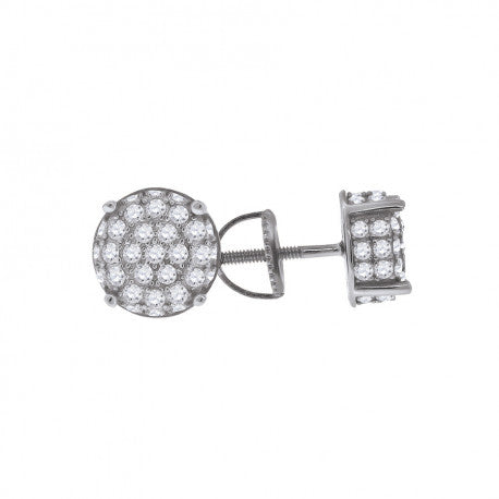 925-Micro Pave Cz Earring