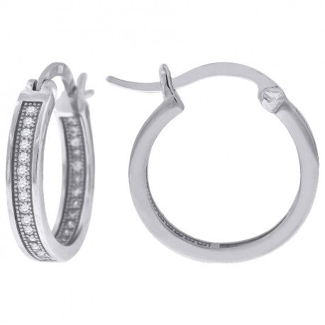 925 Micro Pave Earring