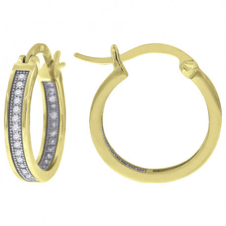 925 Micro Pave Earrings