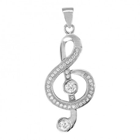 925 Micro-Pave Pendant
