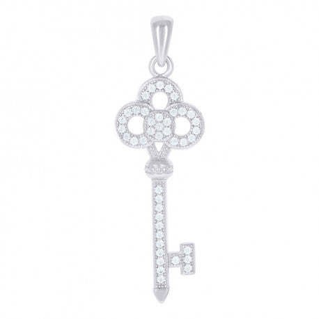 925 Micro-Pave Pendant