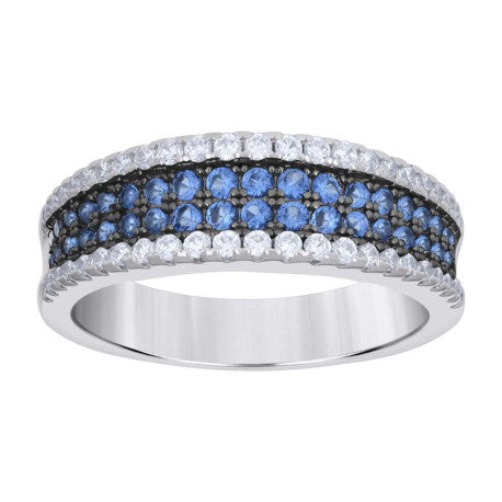 925 Sterling Silver Cz Ring