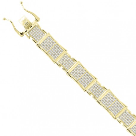 925-Micro-Pv Mens Bracelet