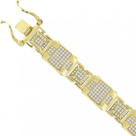 925-Micro-Pv Mens Bracelet