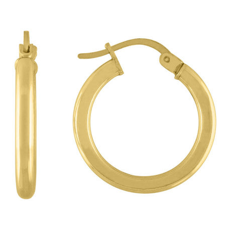 925-Silver 2.5mm Hoop Earrings