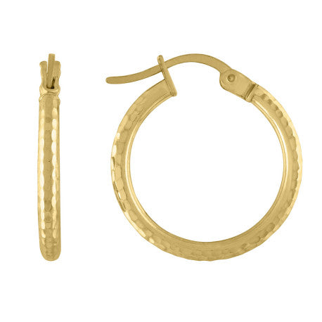 925-Silver 2mm-20/Y Hoop Earrings