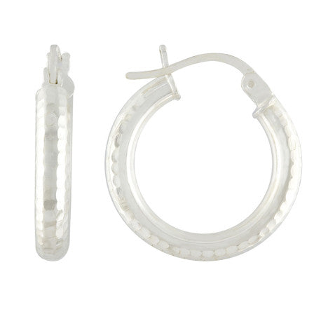 925-Silver 3mm-20/S Hoop Earrings