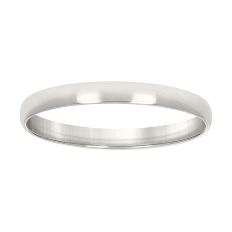 925 Silver Comfort Fit Band 3mm S5-S14 Silver Plat