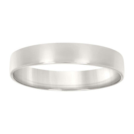 925 Sterling Silver Flat Comfort Band Silver 5mm-S