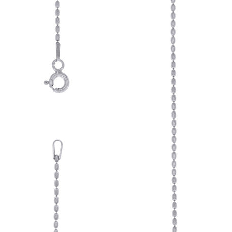 925 Silver Fancy Chain Rhodium Plated