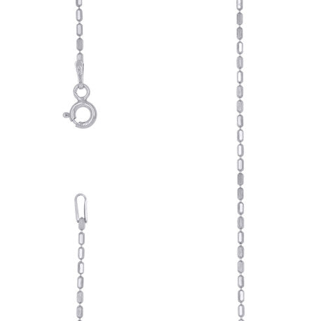 925 Silver Fancy Chain Rhodium Plated
