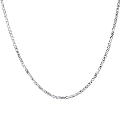925 Silver Fancy Chain Rhodium Plated