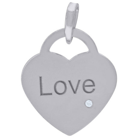 925-Silver Heart Pendant