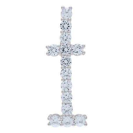 925-Silver Initial "I" Pendant