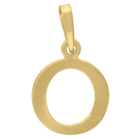925-Silver Initial "O" Pendant