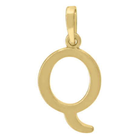 925-Silver Initial "V" Pendant