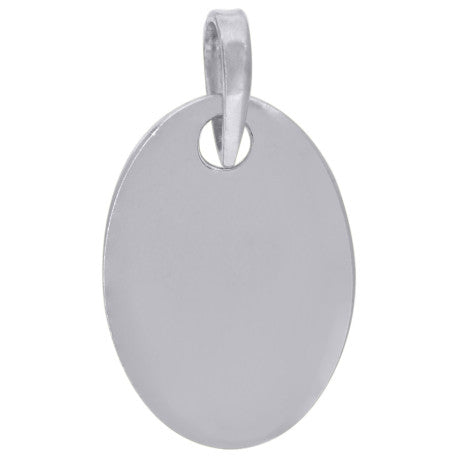925-Silver Oval Pendant