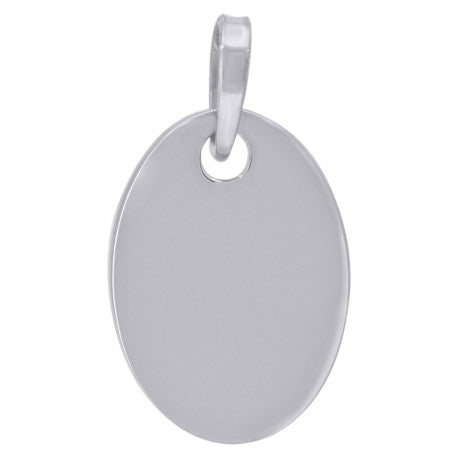 925-Silver Oval Pendant