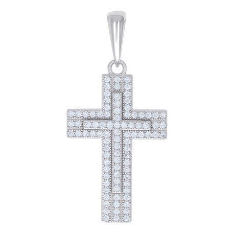 925 Silver Pendant 0.57Ct Moissanite