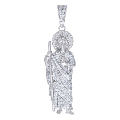 925 Silver Pendant 3.38Ct Moissanite
