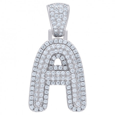 925-Silver Pendant "A" Initial