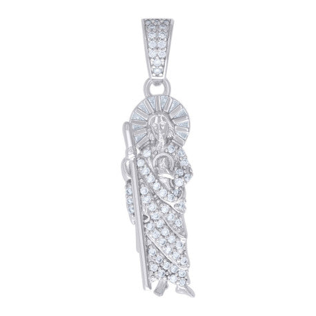 925 Silver Pendant Moissanite 0.48Ct