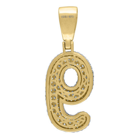 925-Silver Pendant Number "9"