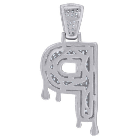 925-Silver Pendant "P" Initial