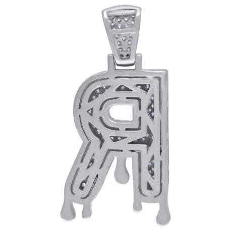 925-Silver Pendant "R" Initial