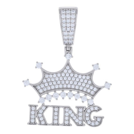 925 Silver Pendant With Moissanite Ctw 1.03
