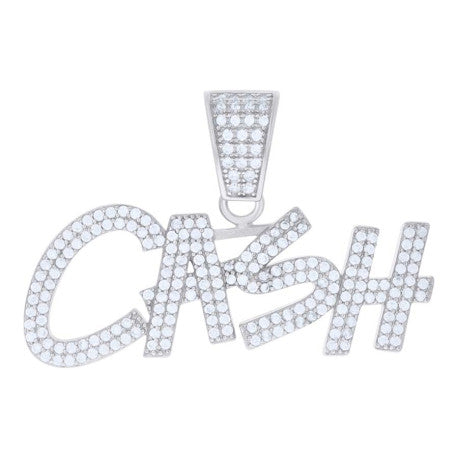 925 Sterling Silver 1.31Ctw Moissanite Pendant