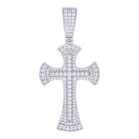 925 Sterling Silver Pendant 1.40Ctw Moissanite