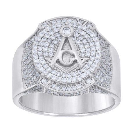 925 Sterling Silver 2.04Ctw Moissanite Ring S7-S11